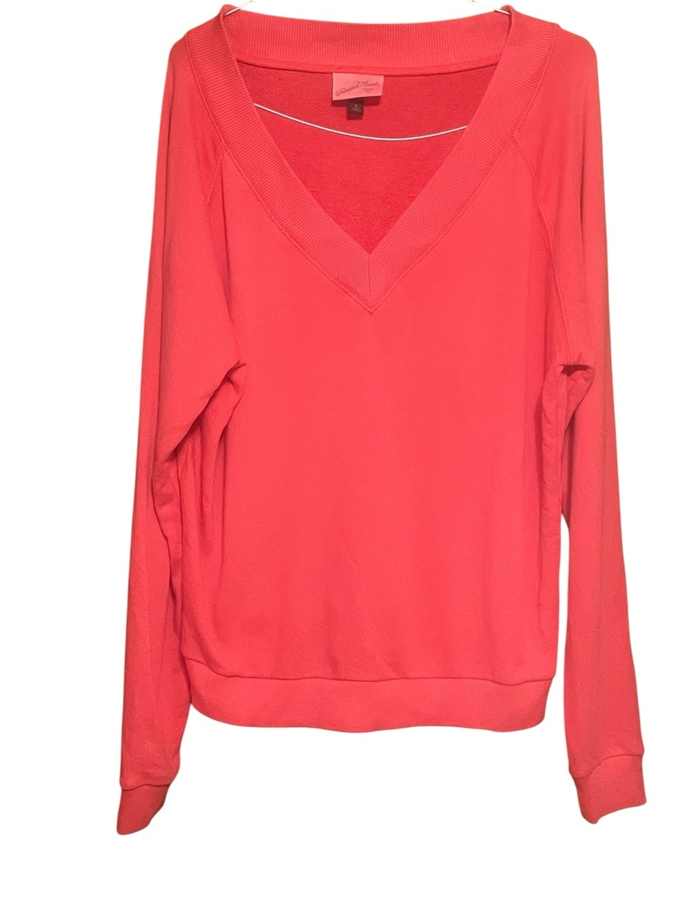 Universal Thread Coral V-Neck Lightweight Women's Sweater